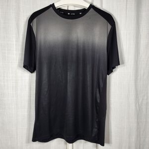 Tek Gear Men's Black Ombre Short Sleeve Tee